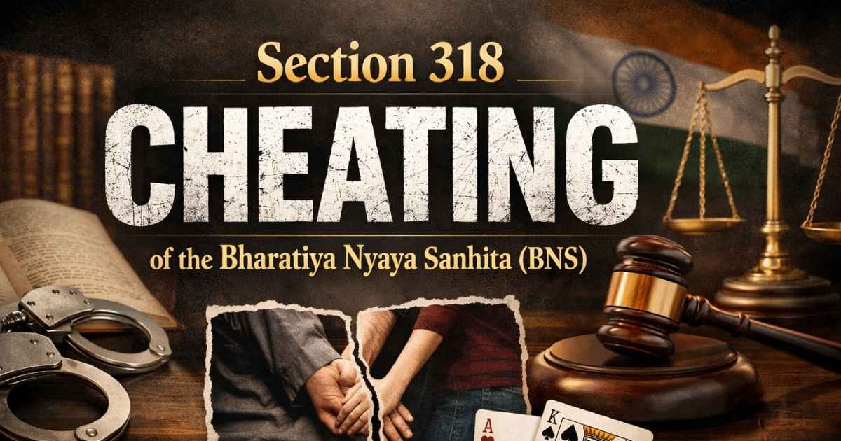 Section 318 Cheating of the Bharatiya Nyaya Sanhita (BNS)