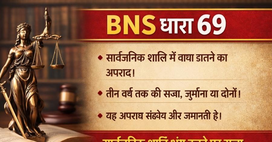 BNS section 69 in hindi