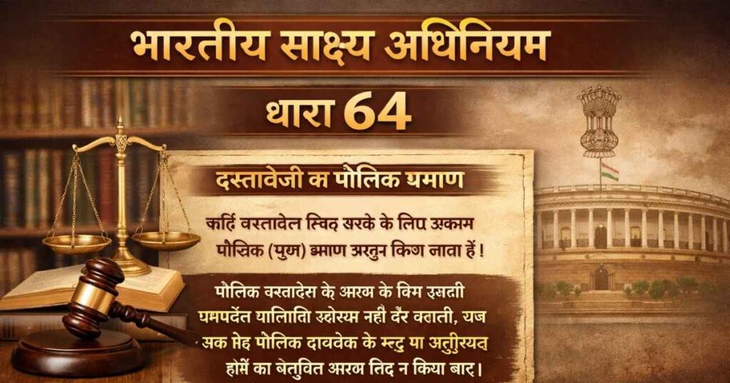 Section 64 of BNS in Hindi